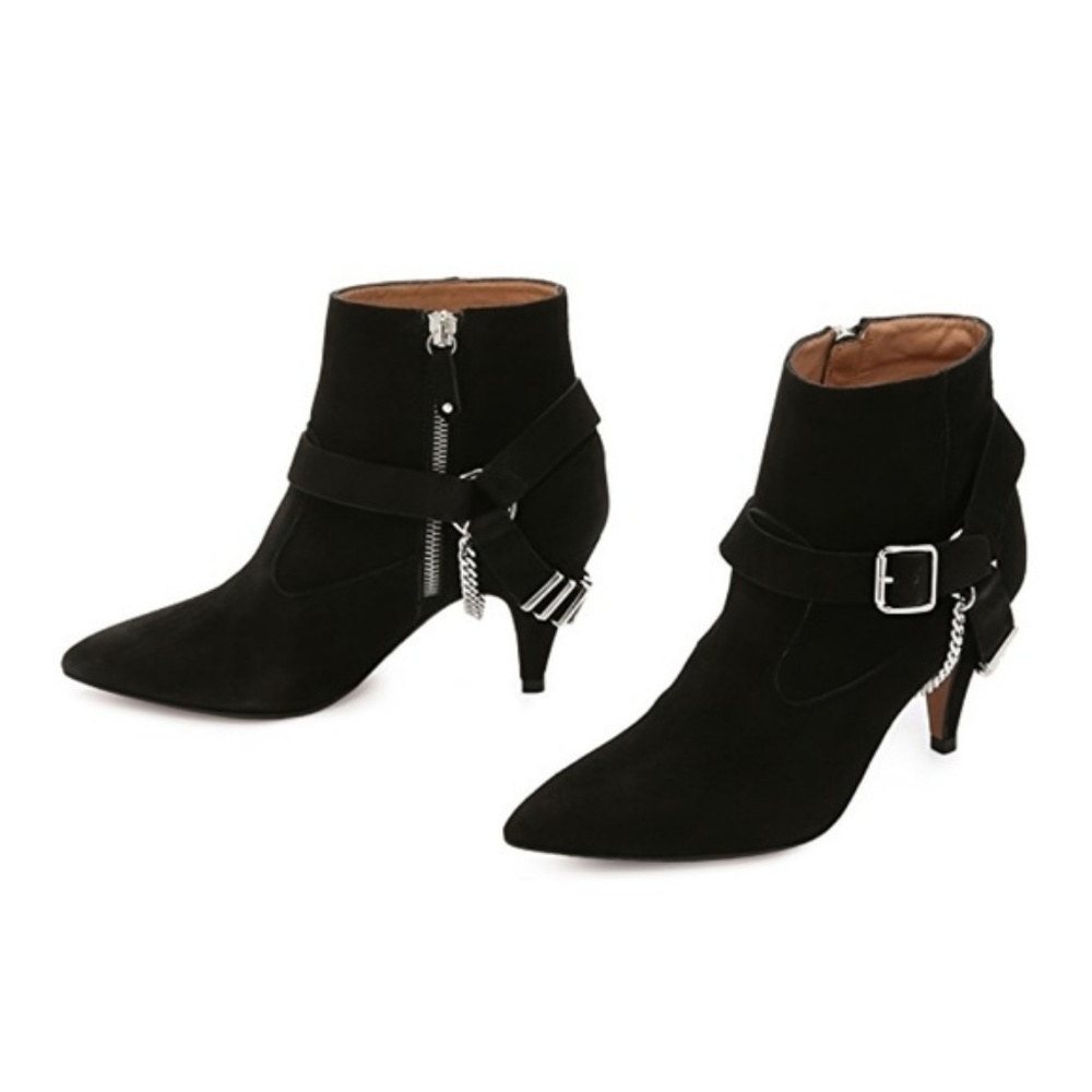 🍒NWOB🍒 IRO SUEDE MOTO BOOTIES